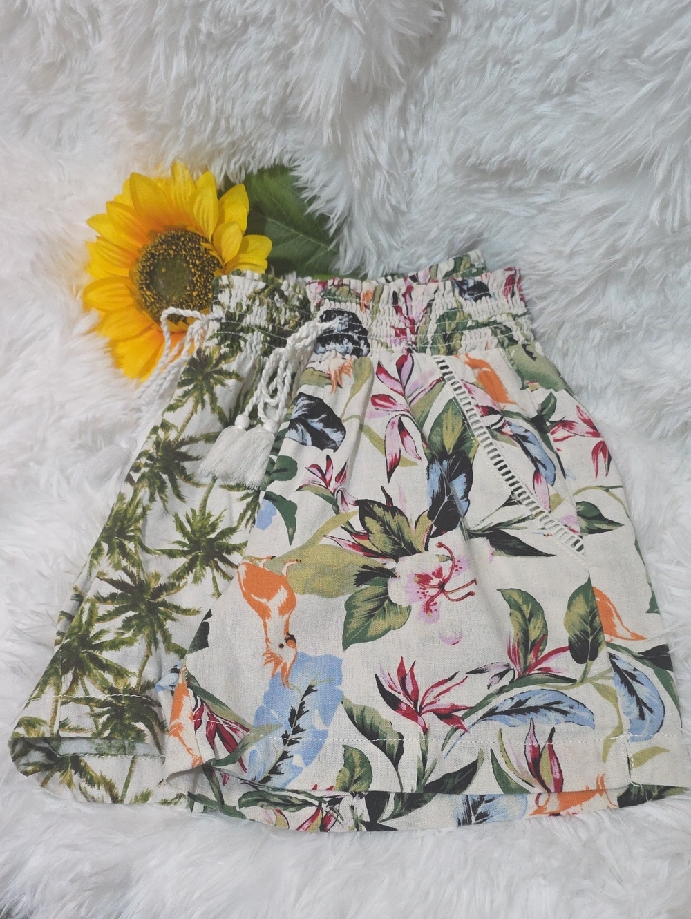 Bundle of 2 Briggs Linen Blend Shorts